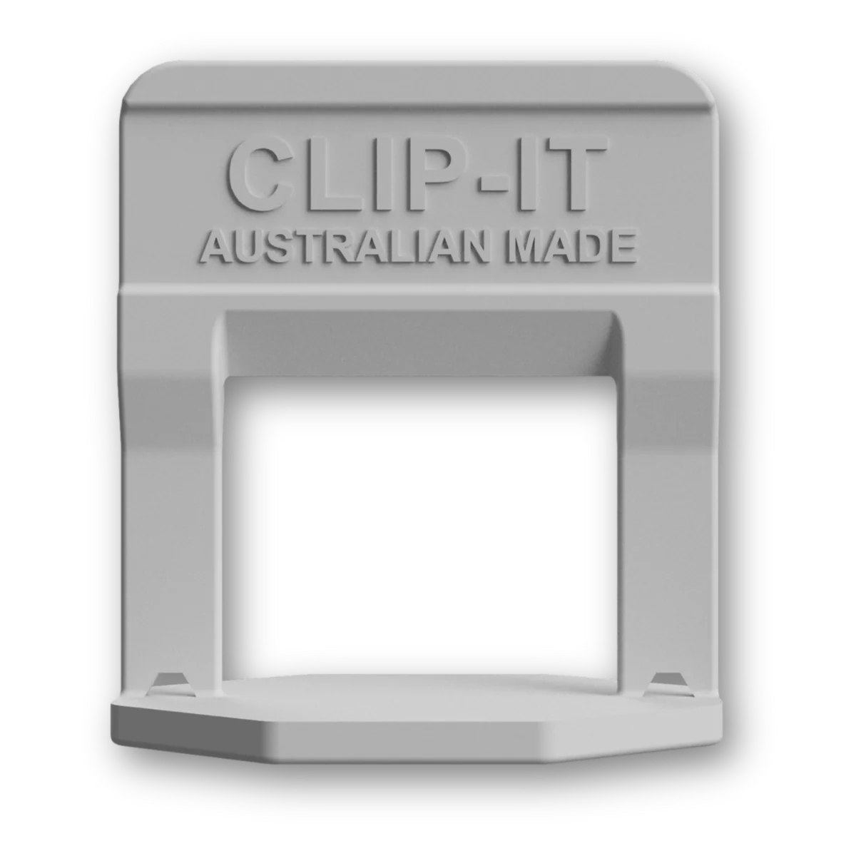 CLIP-IT® Levelling System 06mm-12mm Tile Clips 1mm x 1000pk