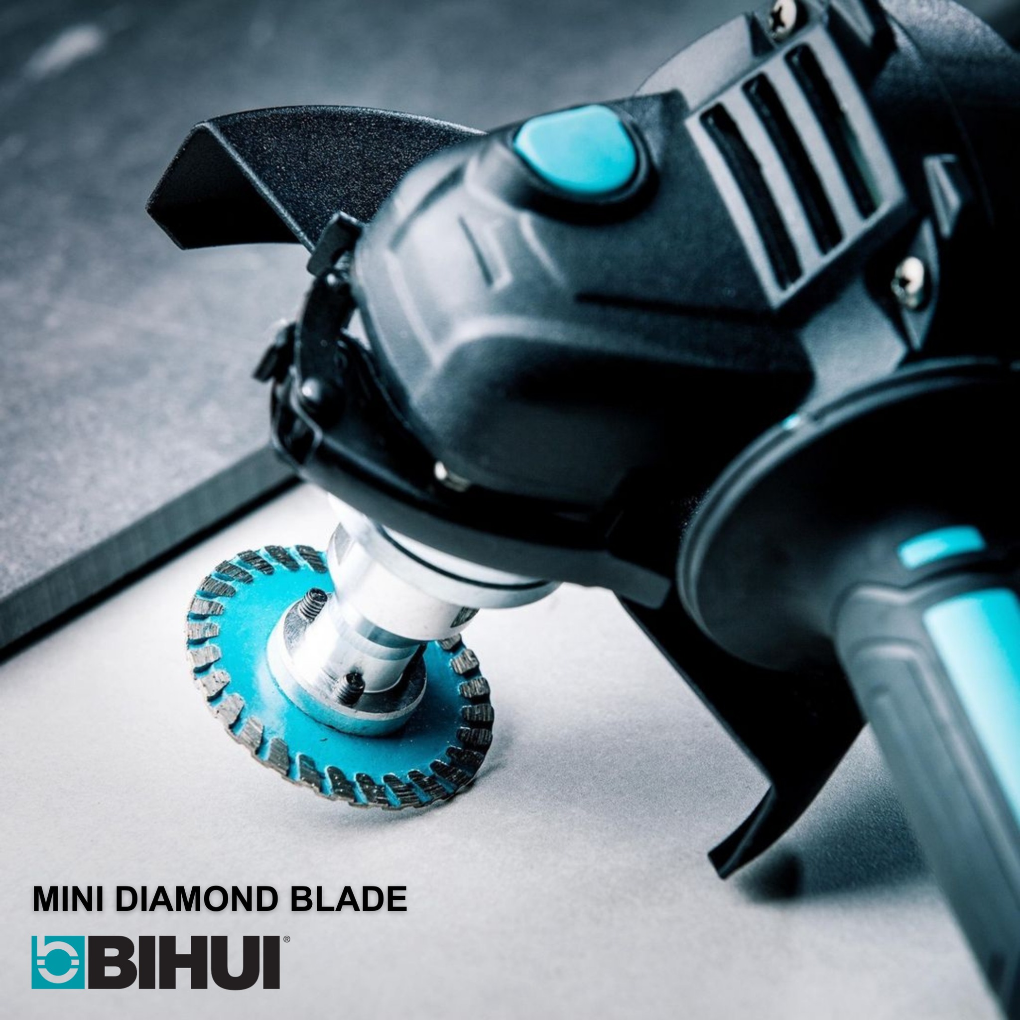 60mm Mini Diamond Blade Turbo Edge with M14 Thread