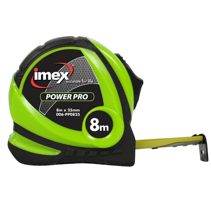 Tape Measure 8m Imex Power Pro