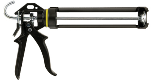 Caulking Silicone Gun 300ml Black Soudal