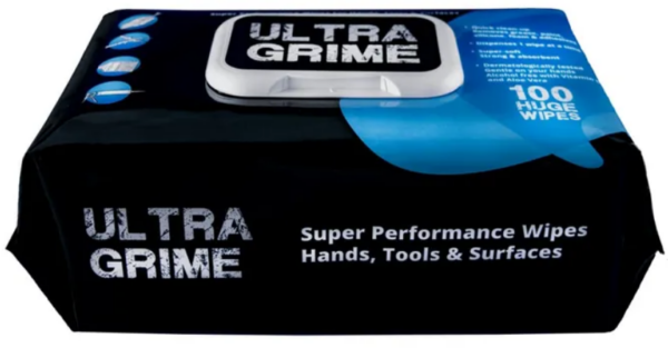 Ultra Grime Pro Handy XXL Industrial Wipes 100pk