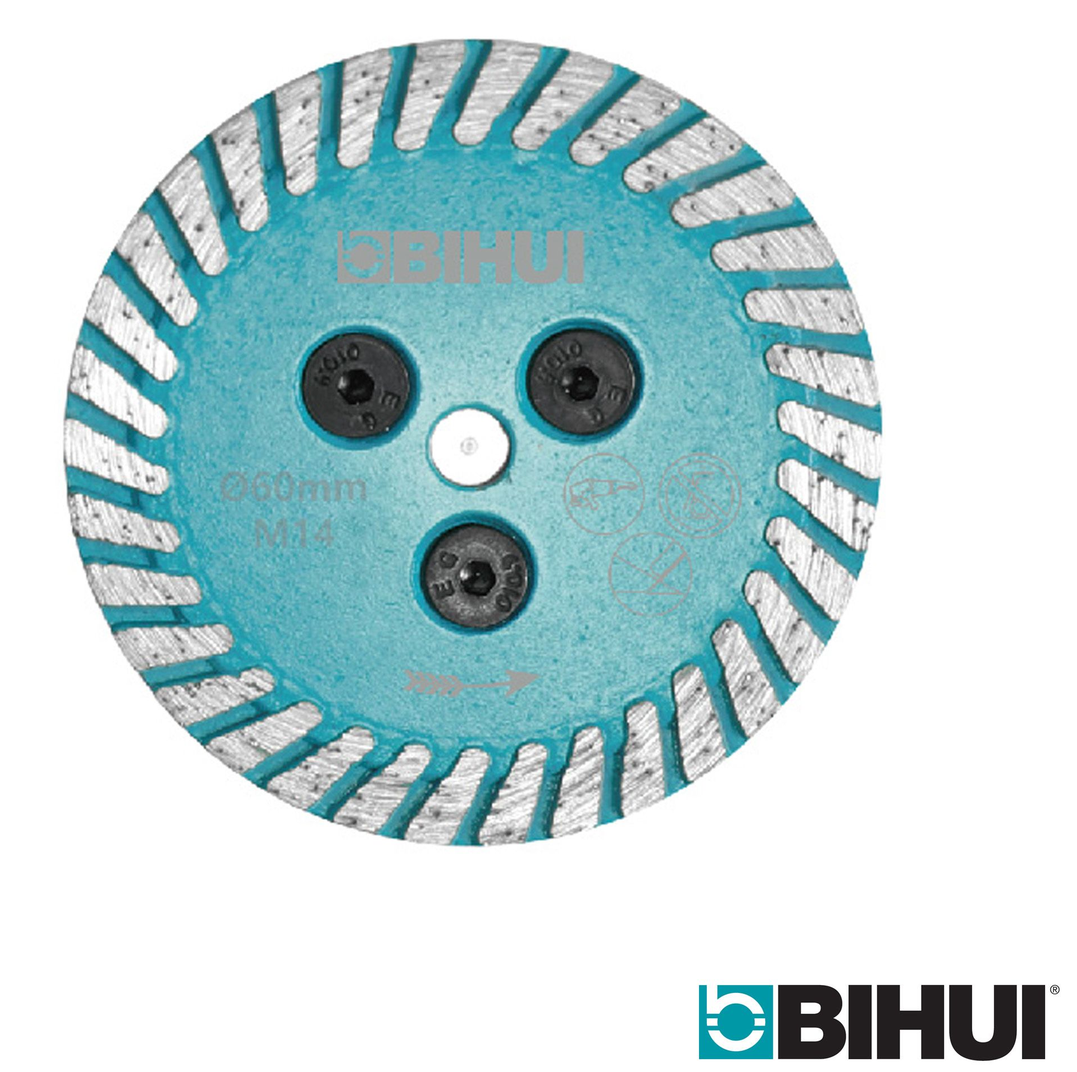 Diamond Blade Mini Turbo Edge M14 Thread 60mm DTA