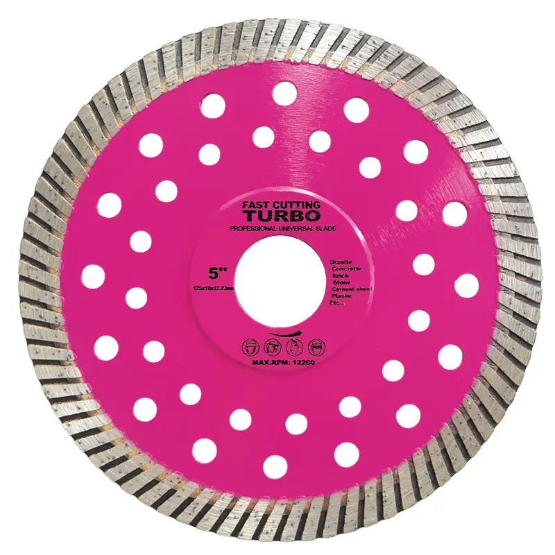Diamond Blade 125mm (5") Turbo 'Holes'
