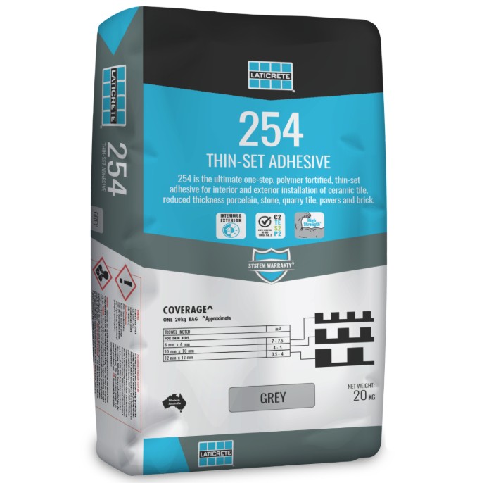Laticrete 254 Adhesive 20kg Grey