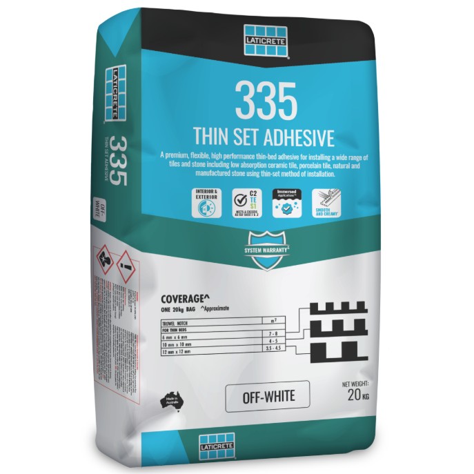 Laticrete 335 Adhesive 20kg Off-White