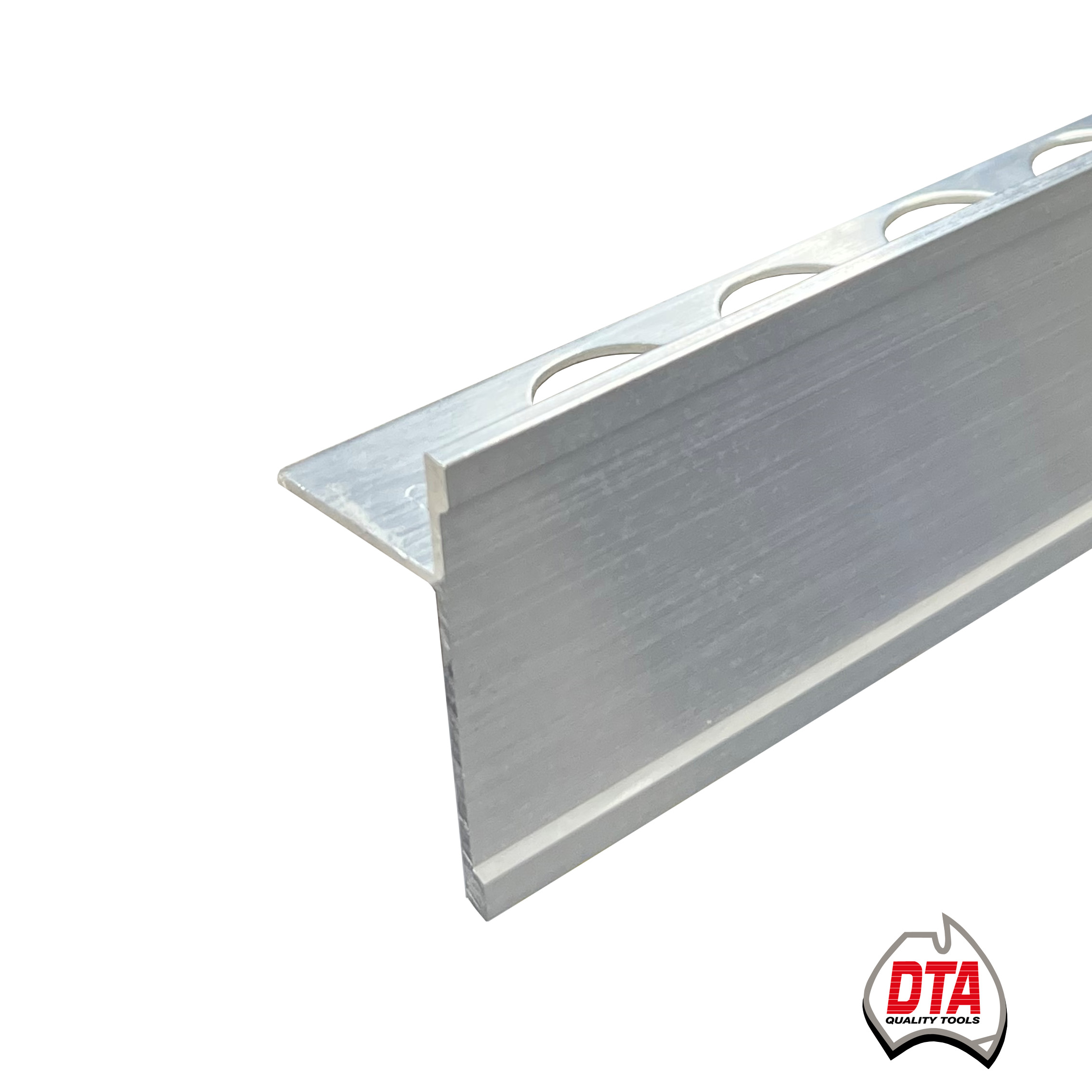 Balcony Trim Light Plain 12mm Aluminium