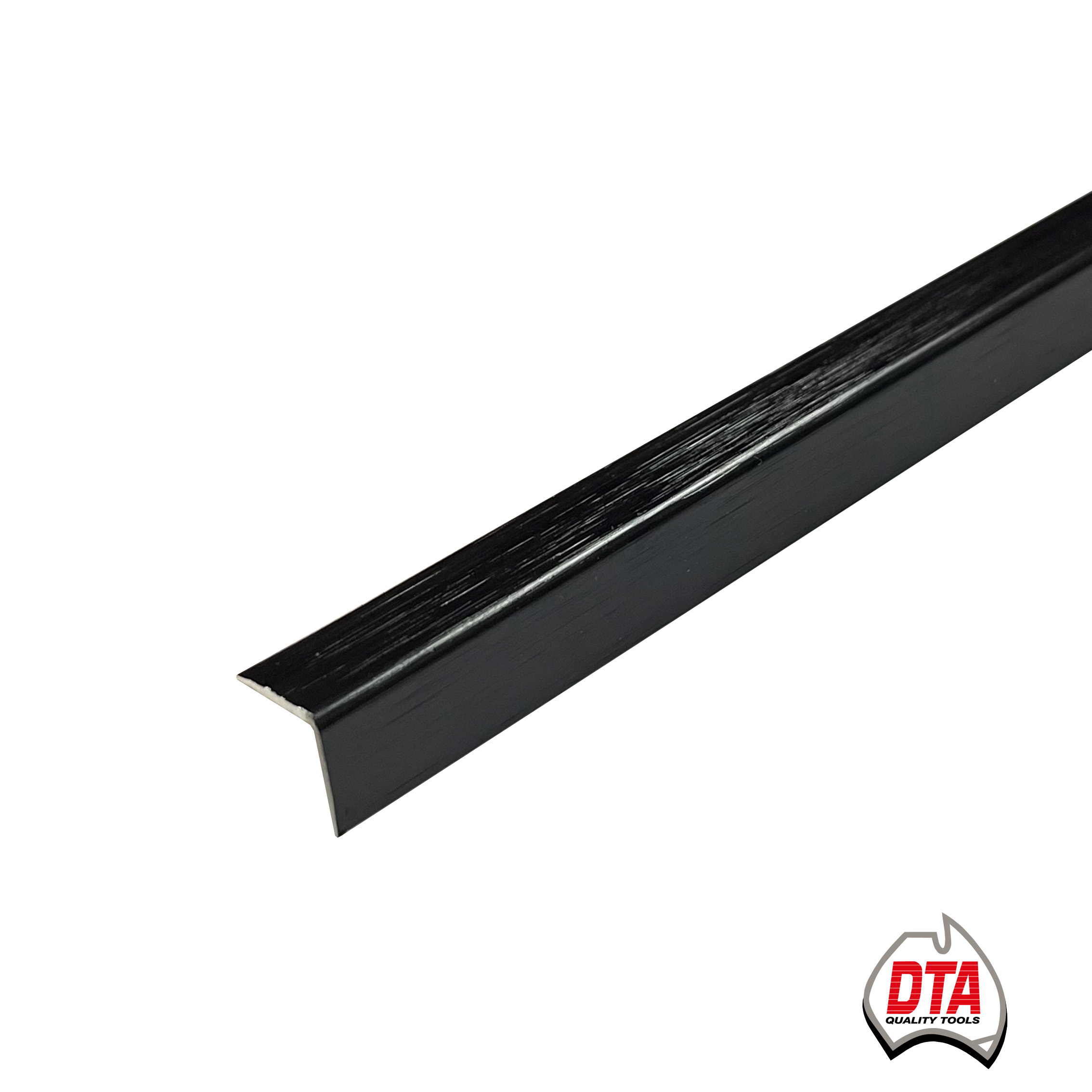 Retro Fit Brushed Black 20mm L-shape Angle