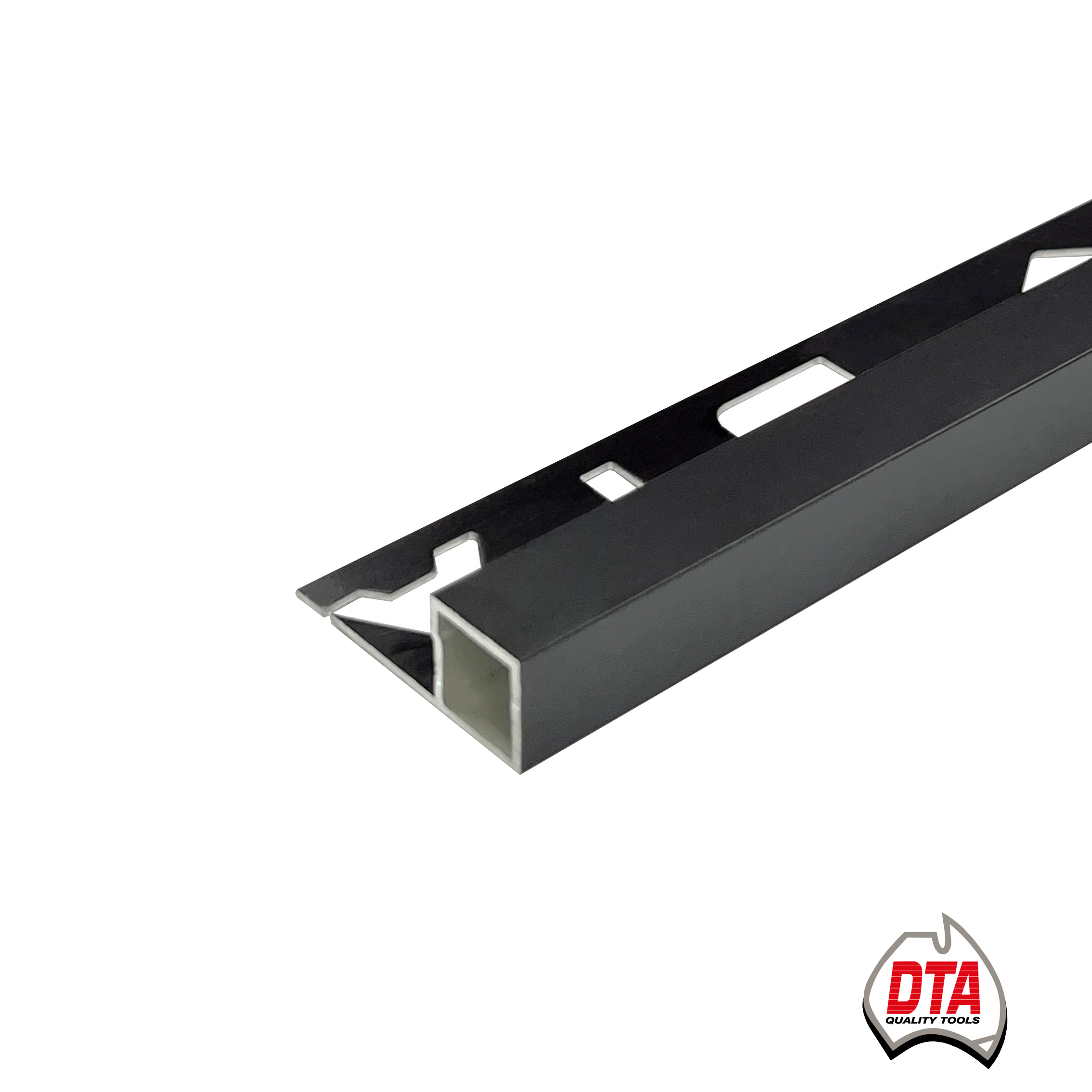 Mosaic Corner Angle Matt Black 08mm Dta