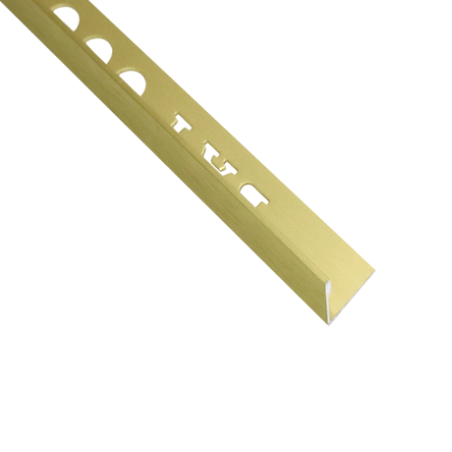 L-shape Angle Linished Gold 10mm Project Aluminium