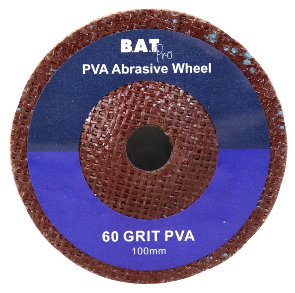 Polishing Wheel PVA 100mm 60# BAT Trims