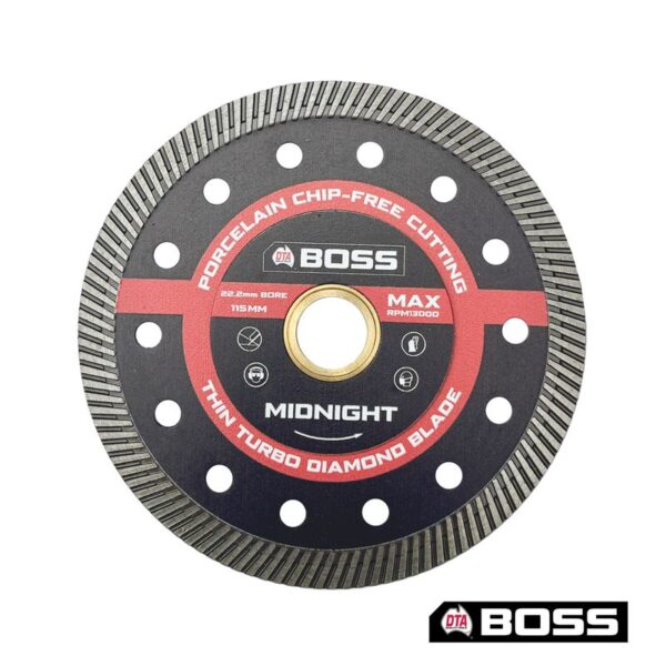 Diamond Blade 115mm (4.5") Turbo Midnight Boss