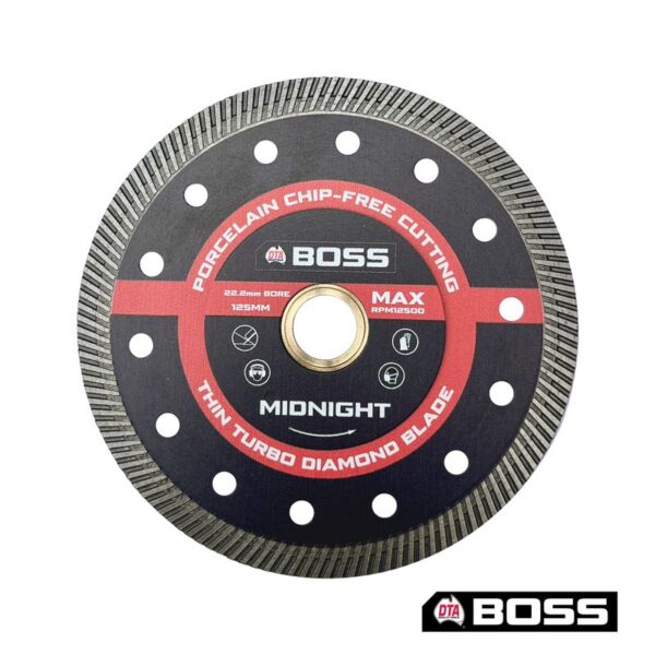 Diamond Blade 125mm (5") Turbo Midnight Boss