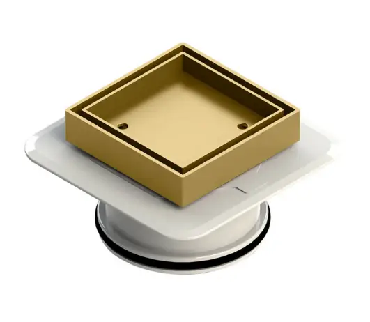 Waste Smart Polished Brass Lowline 100mm