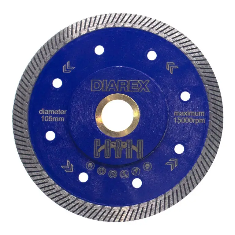Diamond Blade 115mm (4.5") Diarex Cobra Ultra Thin Turbo