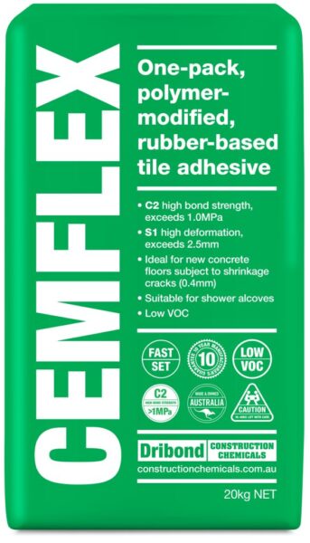 Dribond Construction Chemicals Cemflex 20kg Tile Adhesive