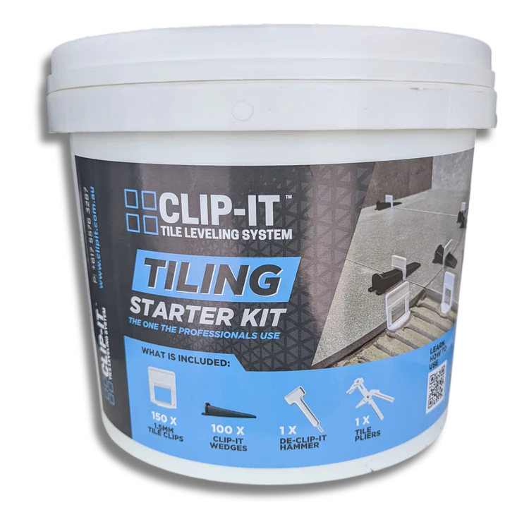 CLIP-IT 06-12mm Tile Levelling System 1.5mm Starter Kit