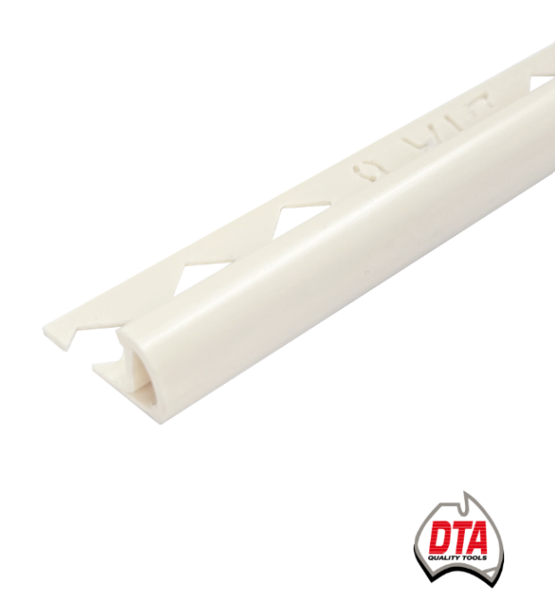 PVC Trim White 12mm X 2.5m Dta