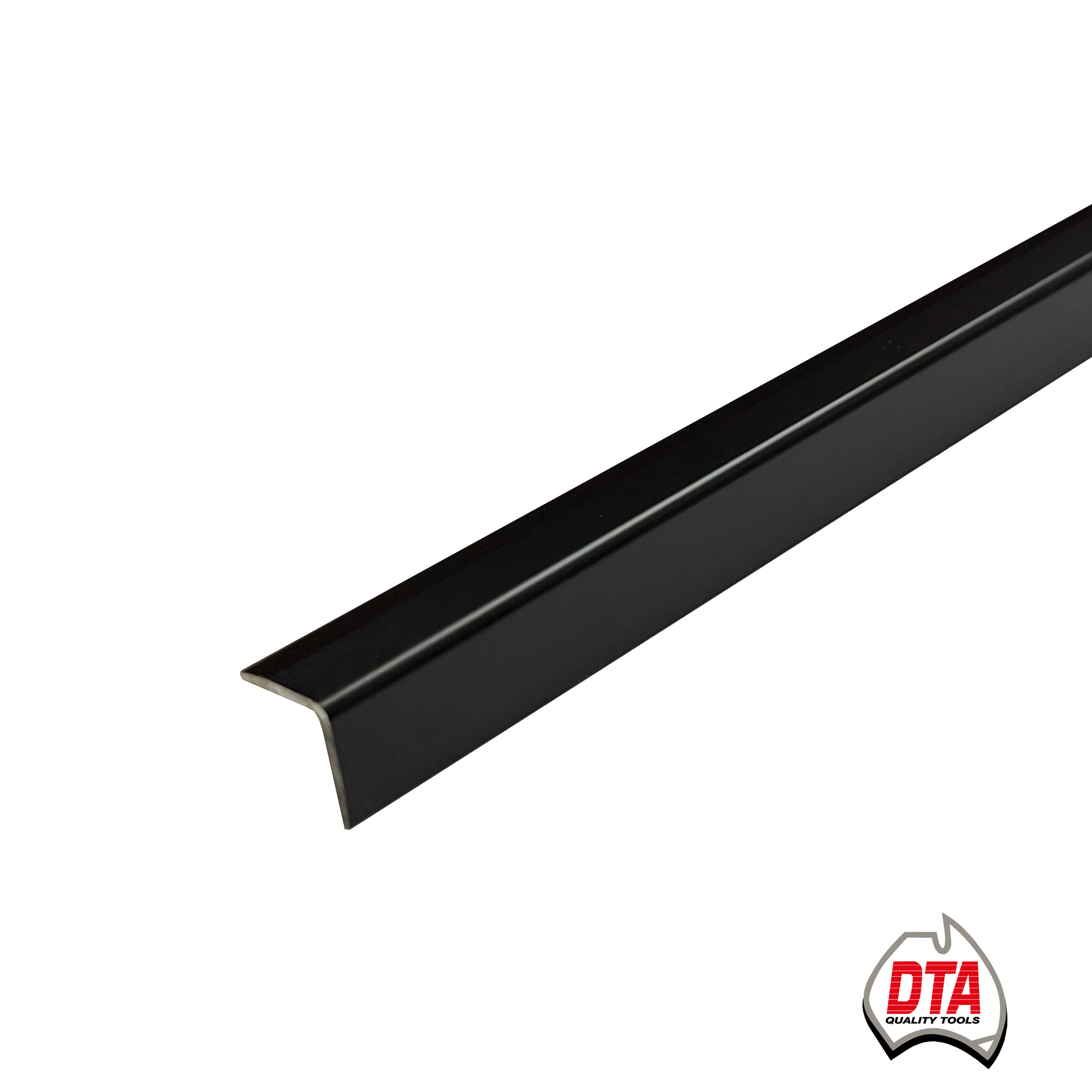 Retro Fit Matt Black 10mm L-shape Angle