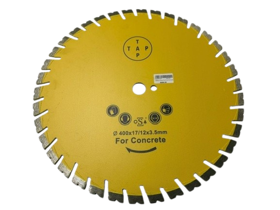 Diamond Blade 400mm (15") Segment Reinforced Concrete