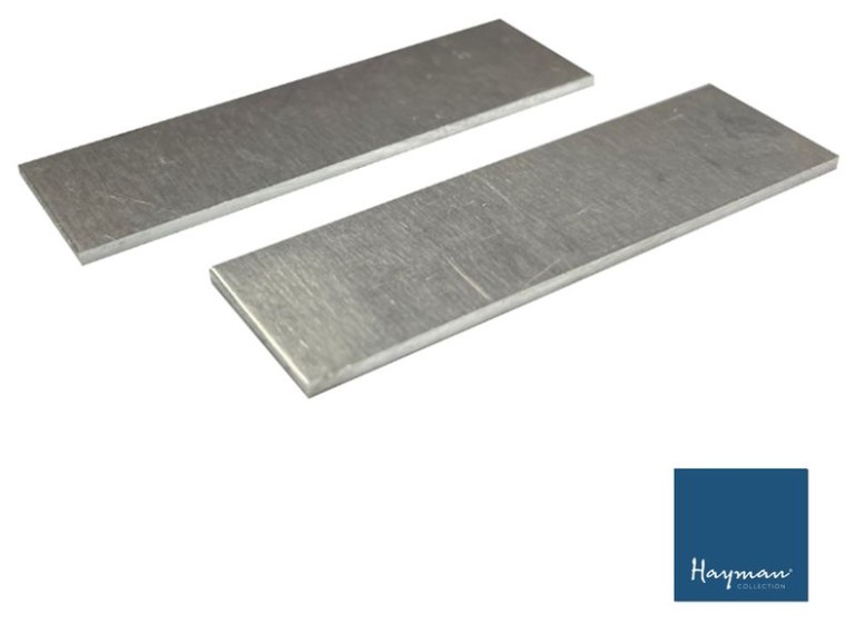Linear Joiner 180 Degree Aluminium Silver 21mm x 2