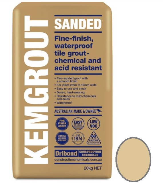 Kemgrout Sanded Sand Grout 20kg