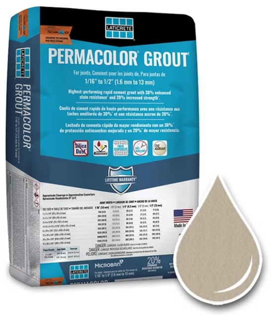 Permacolor Grout #17 Marble Beige 10kg
