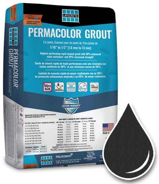 Permacolor Grout #22 Midnight Black 10kg