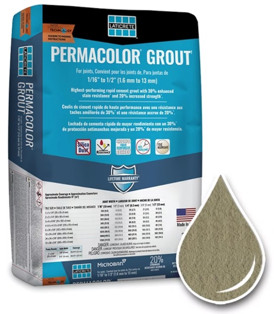 Permacolor Grout #24 Natural Grey 10kg