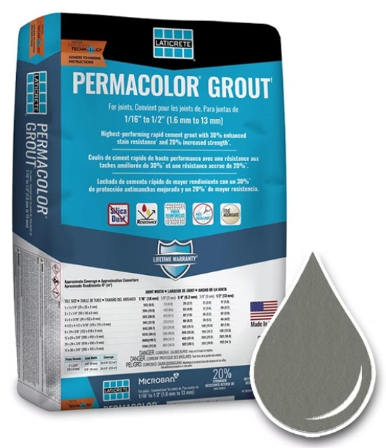 Permacolor Grout #60 Dusty Grey 10kg
