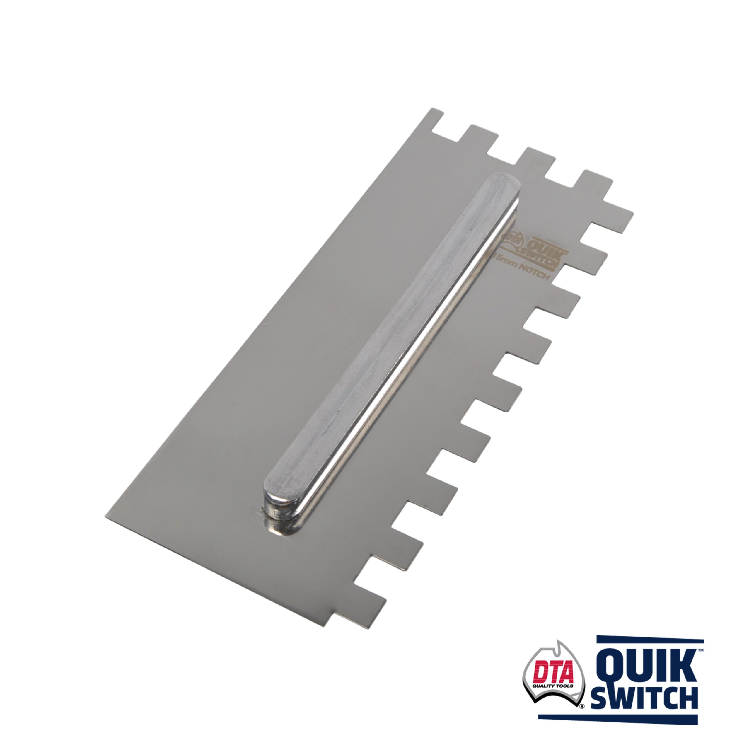 DTA Quik Switch Blade 15mm Square Notch Trowel