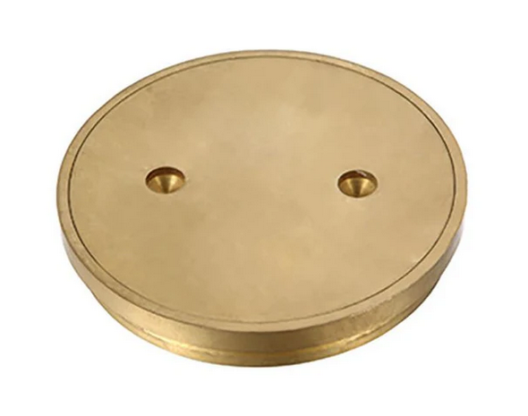 Clear Out Round Polished Brass 100mm