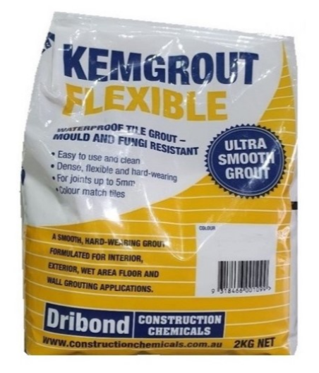 Kemgrout 02kg Flexible #507 Mist Grey Grout