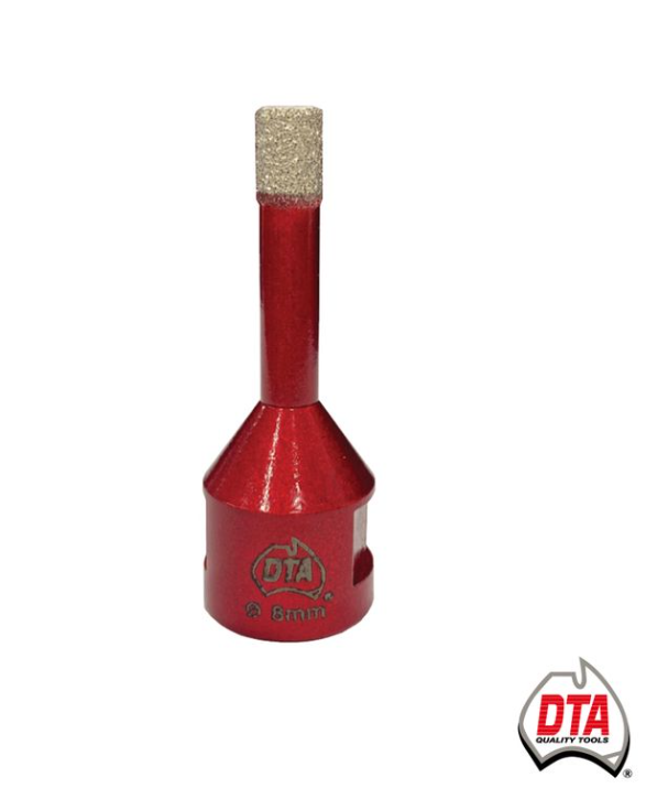 Tornado Diamond Brazed Hole Saw M14 Thread 008mm DTA