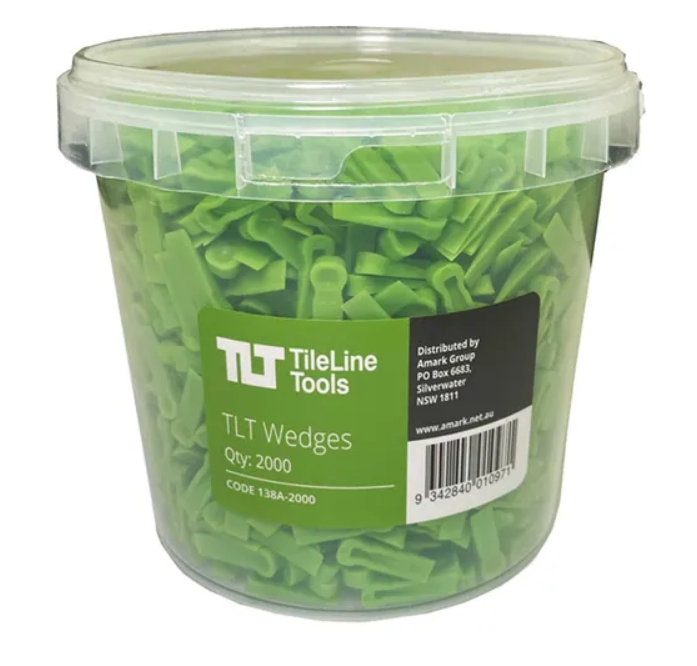 Tile Wedges Green 2000 Bucket - Amark