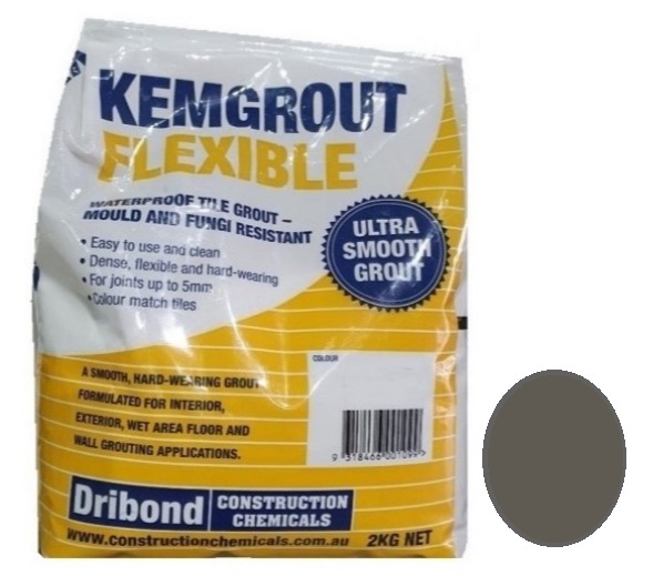 Kemgrout Flexible #503 Charcoal Grout 2kg