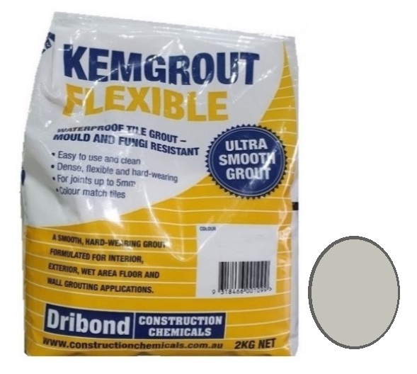 Kemgrout Flexible #505 Light Grey Grout 2kg