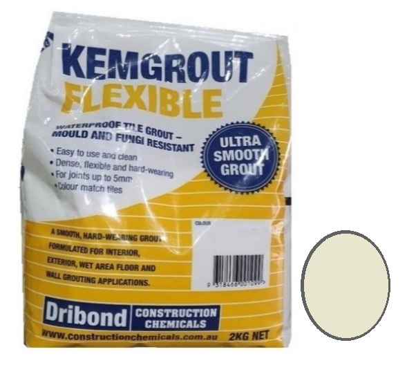 Kemgrout Flexible #519 Vanilla Grout 2kg