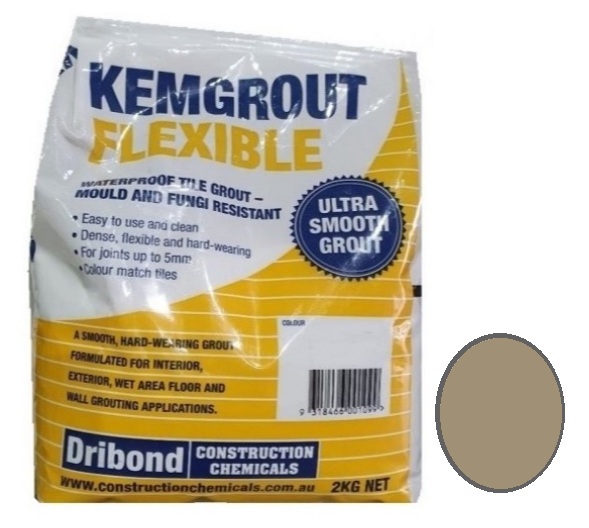 Kemgrout Flexible #544 Light Mocca Grout 2kg