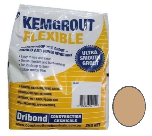 Kemgrout Flexible #548 Terracotta Grout 2kg