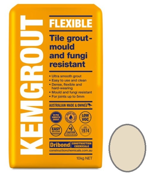 Kemgrout Flexible #518 Ivory Grout 10kg