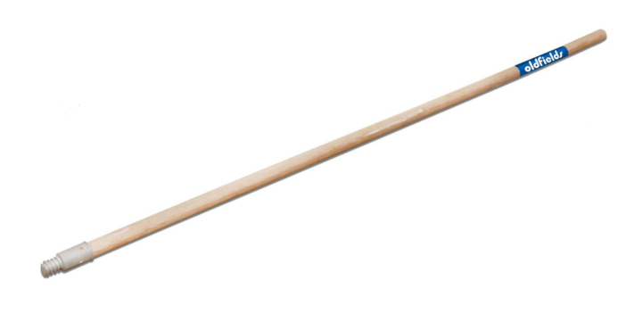 Wood Extension Pole W/ Metal Thread 1.2m