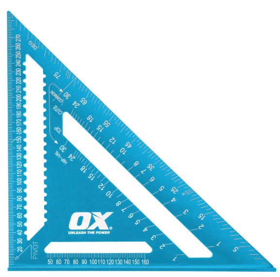 Rafter Square Aluminium 300mm OX