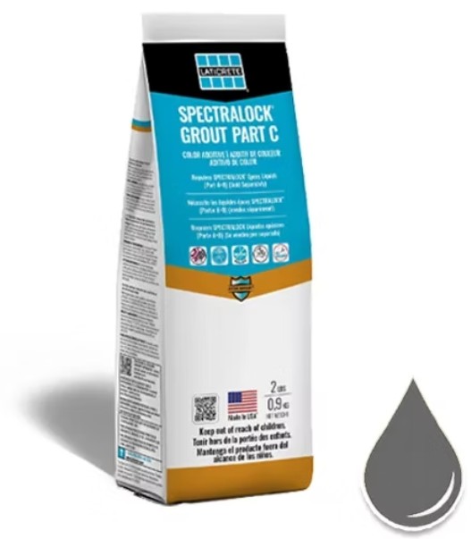 Spectralock Grout Part C #42 Platinum 1kg Mini