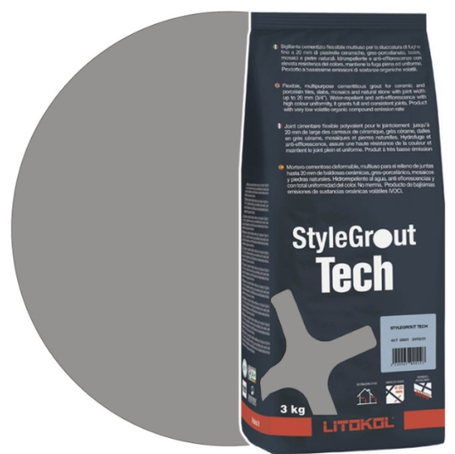 StyleGrout Tech Silver 3 (Dark Grey) 3kg