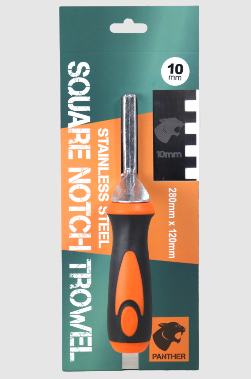 Notch Trowel Panther - 10mm Square