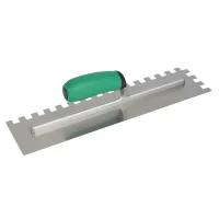 Notch Trowel AMARK Long Bright Steel 12mm Square