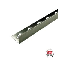 L-shape Angle Brushed Gunmetal 10mm Spectrim Aluminium
