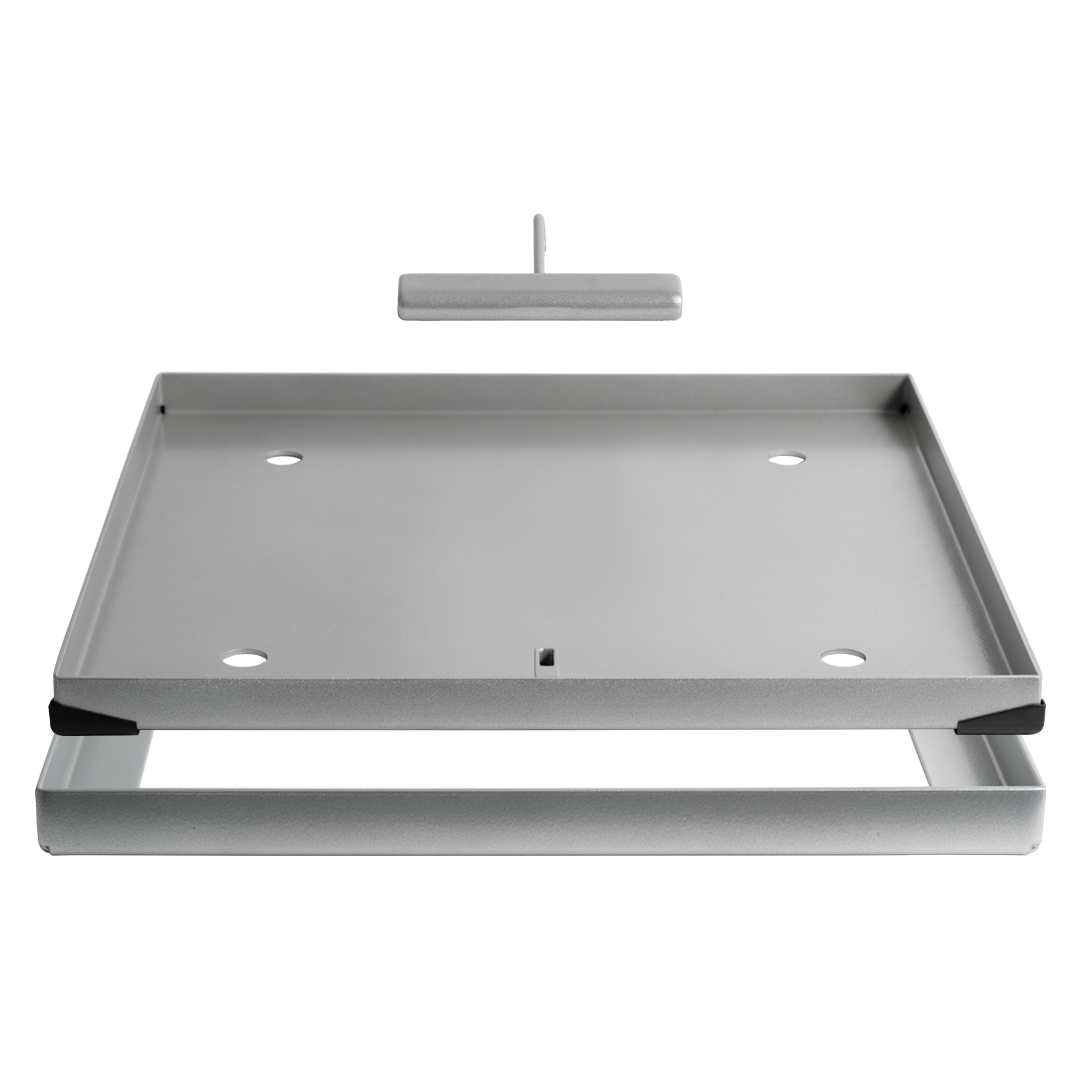 Skimmer Lid 342x342mm Non-Conductive Silver suit Tiles 25-32mm