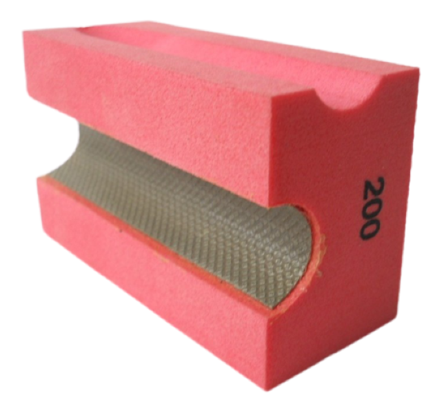 Hand Pad Bullnose #200