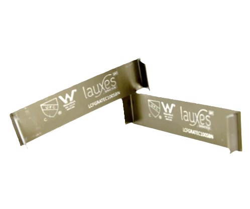 End Caps Thin Lauxes Brushed Nickel 26 x 100mm 2pk